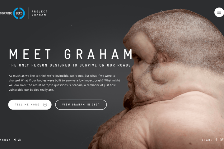 Meet Graham website preview